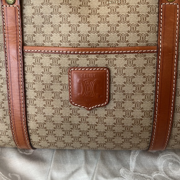 Vintage Celine macadam Boston bag - Picture 2 of 15